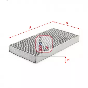 Filtre, air de l'habitacle SOFIMA S 4107 CA