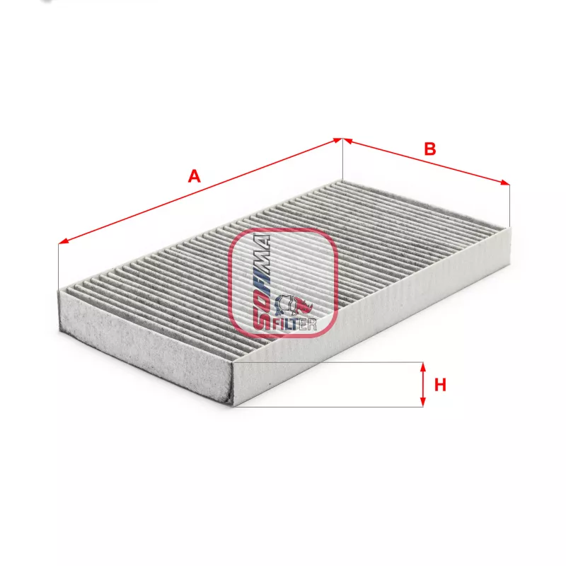 Filtre, air de l'habitacle SOFIMA S 4107 CA