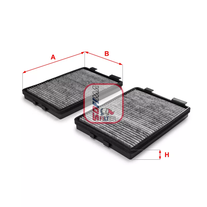 Filtre, air de l'habitacle SOFIMA S 4108 CA