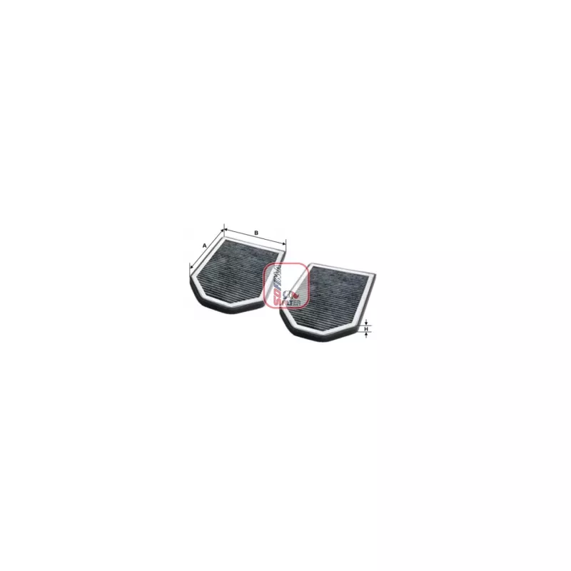 Filtre, air de l'habitacle SOFIMA S 4110 CA