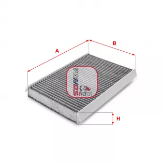 Filtre, air de l'habitacle SOFIMA S 4111 CA
