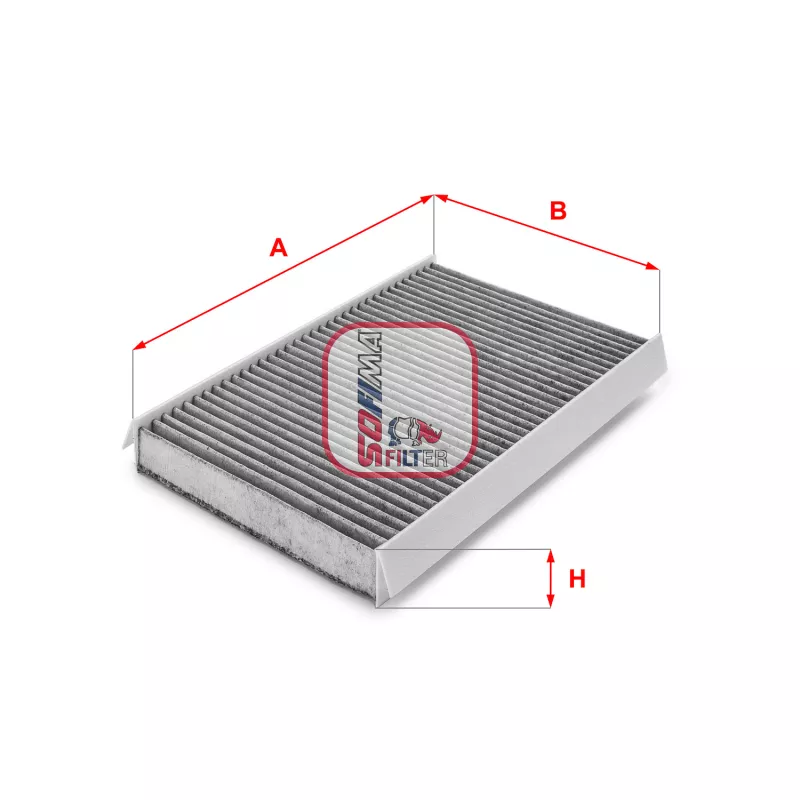 Filtre, air de l'habitacle SOFIMA S 4111 CA