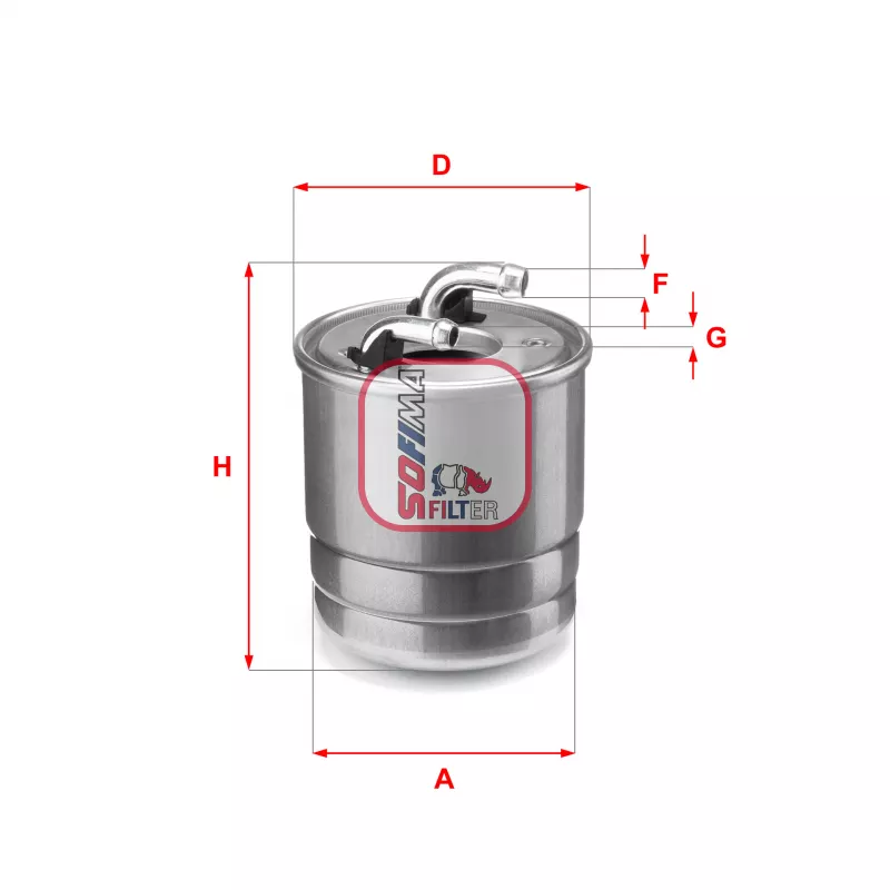 Filtre à carburant SOFIMA S 4111 NR