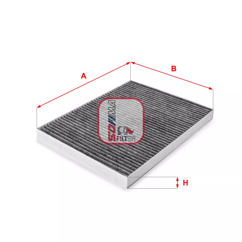Filtre, air de l'habitacle SOFIMA S 4112 CA