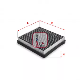 Filtre, air de l'habitacle SOFIMA S 4113 CA