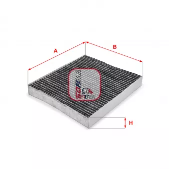 Filtre, air de l'habitacle SOFIMA S 4114 CA