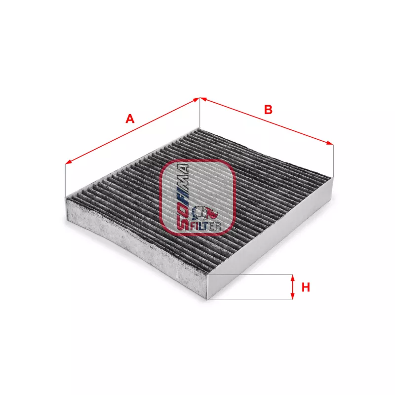 Filtre, air de l'habitacle SOFIMA S 4114 CA