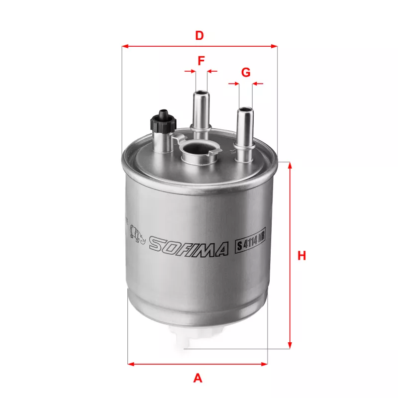 Filtre à carburant SOFIMA S 4114 NR