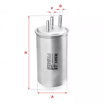 Filtre à carburant SOFIMA S 4115 NR