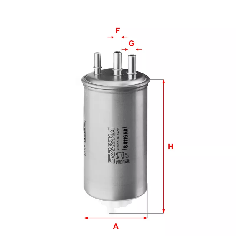 Filtre à carburant SOFIMA S 4116 NR