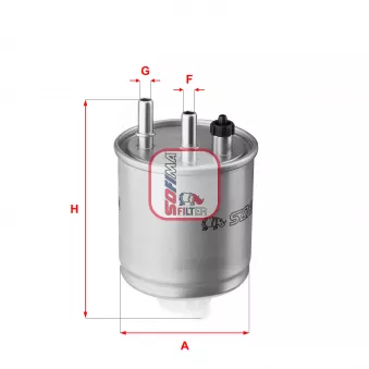Filtre à carburant SOFIMA S 4117 NR