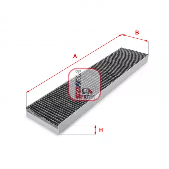 Filtre, air de l'habitacle SOFIMA S 4118 CA