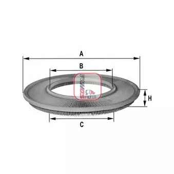 Filtre à air SOFIMA S 4120 A