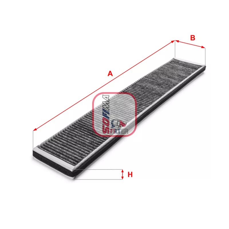 Filtre, air de l'habitacle SOFIMA S 4121 CA