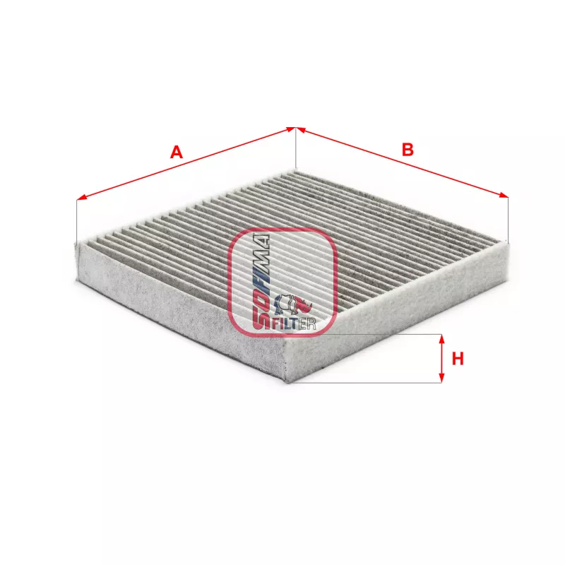 Filtre, air de l'habitacle SOFIMA S 4122 CA