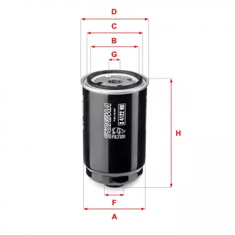 Filtre à carburant SOFIMA S 4122 NR