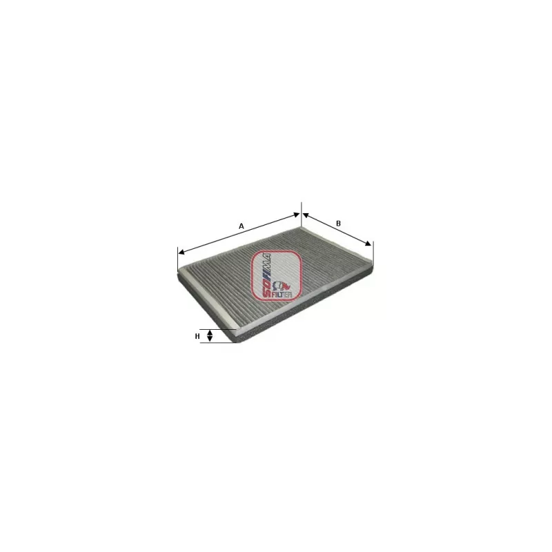 Filtre, air de l'habitacle SOFIMA S 4123 CA