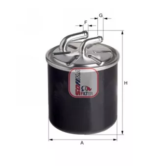Filtre à carburant SOFIMA S 4126 NR