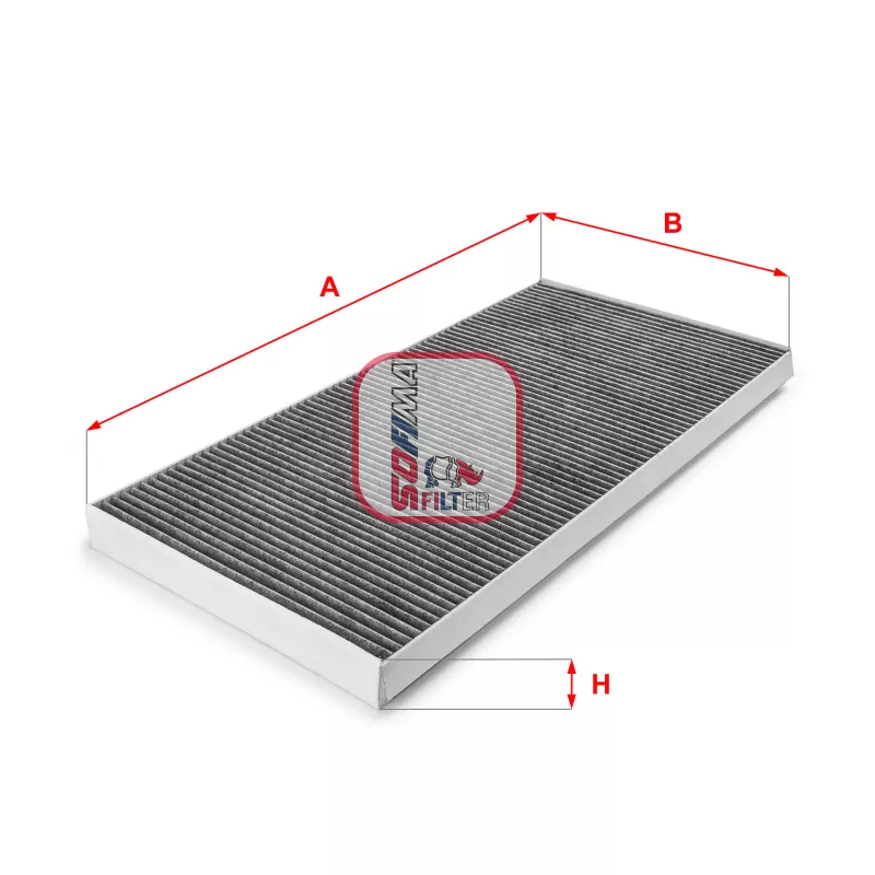 Filtre, air de l'habitacle SOFIMA S 4128 CA