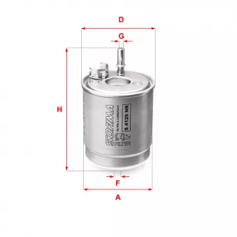 Filtre à carburant SOFIMA S 4129 NR