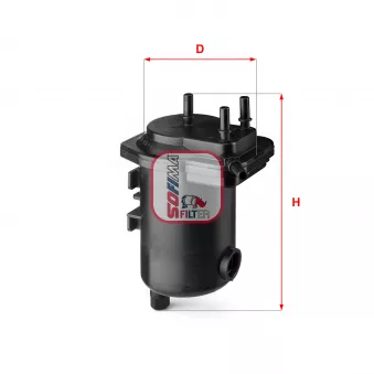 Filtre à carburant SOFIMA S 4132 NR