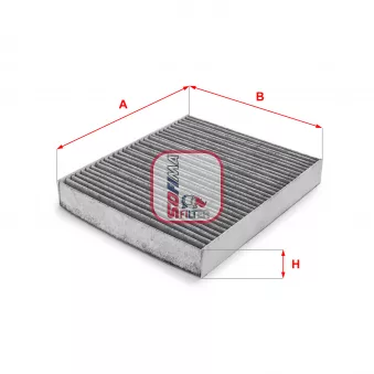 Filtre, air de l'habitacle SOFIMA S 4136 CA