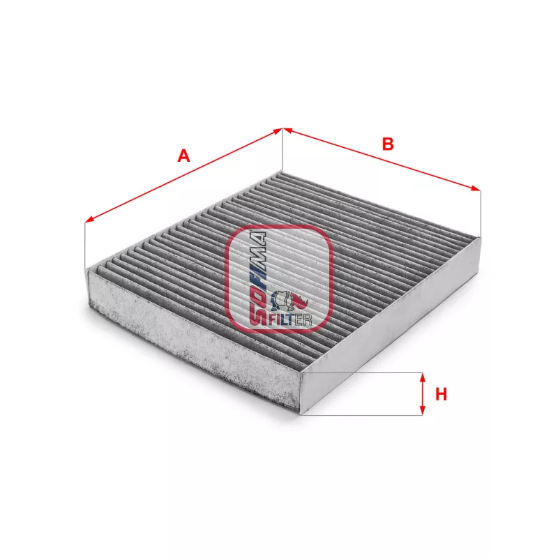 Filtre, air de l'habitacle SOFIMA S 4136 CA