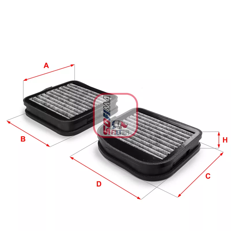 Filtre, air de l'habitacle SOFIMA S 4141 CA