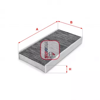 Filtre, air de l'habitacle SOFIMA S 4142 CA