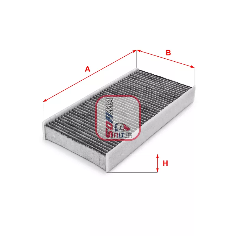 Filtre, air de l'habitacle SOFIMA S 4142 CA
