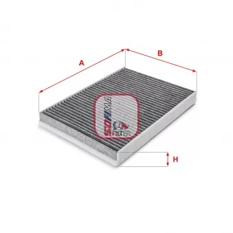 Filtre, air de l'habitacle SOFIMA S 4143 CA