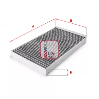 Filtre, air de l'habitacle SOFIMA S 4145 CA