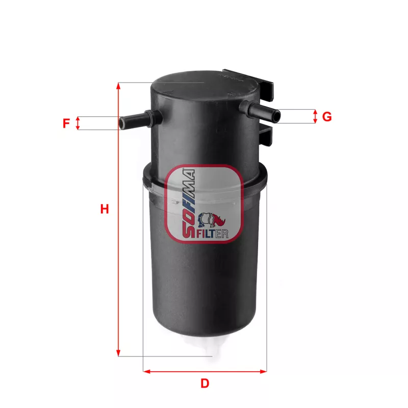 Filtre à carburant SOFIMA S 4145 NR