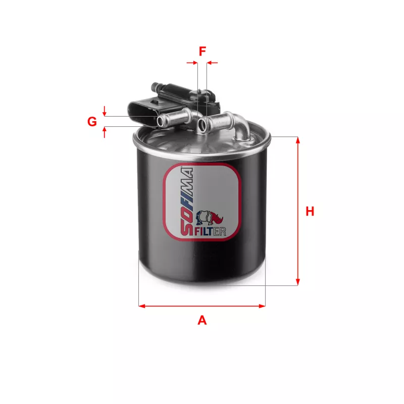 Filtre à carburant SOFIMA S 4148 NR