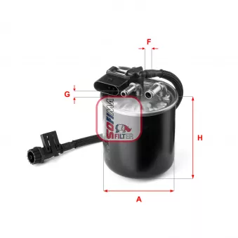 Filtre à carburant SOFIMA S 4149 NR