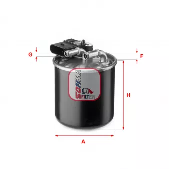 Filtre à carburant SOFIMA S 4150 NR