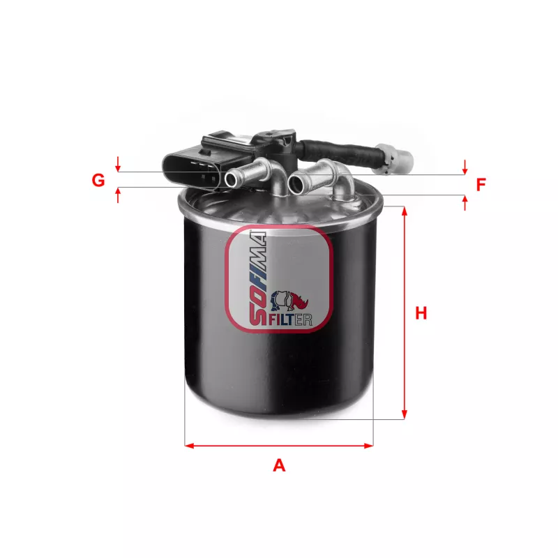 Filtre à carburant SOFIMA S 4151 NR