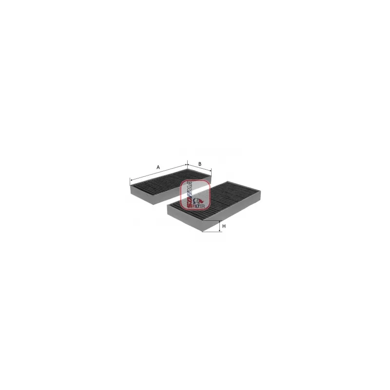 Filtre, air de l'habitacle SOFIMA S 4152 CA