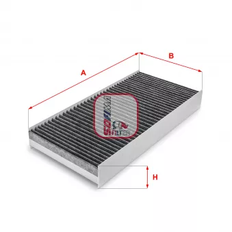 Filtre, air de l'habitacle SOFIMA S 4160 CA