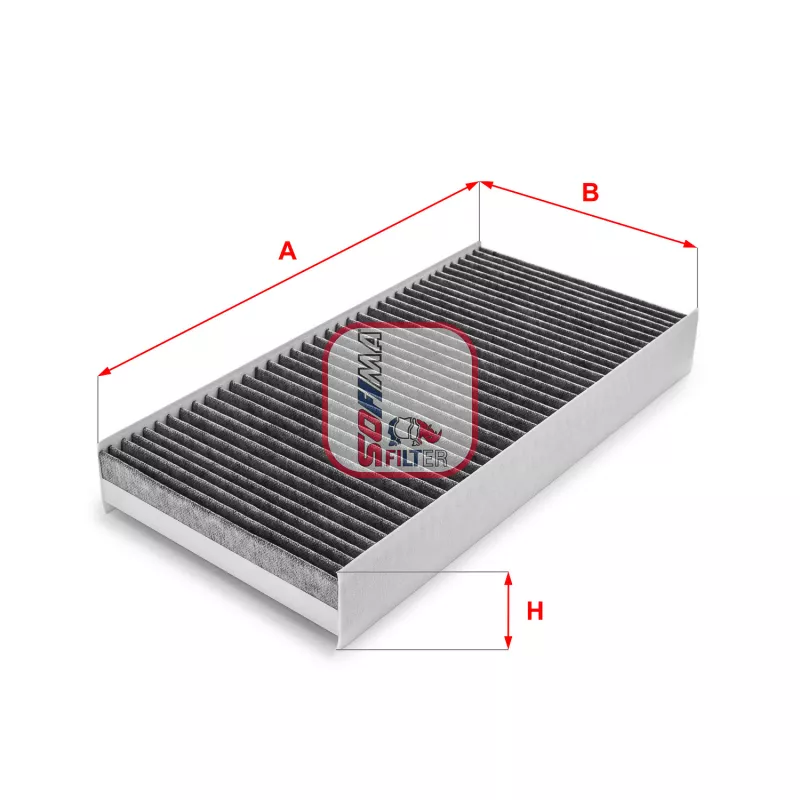 Filtre, air de l'habitacle SOFIMA S 4160 CA