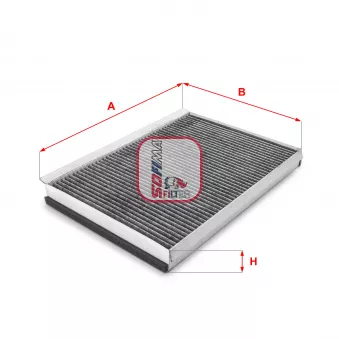 Filtre, air de l'habitacle SOFIMA S 4161 CA