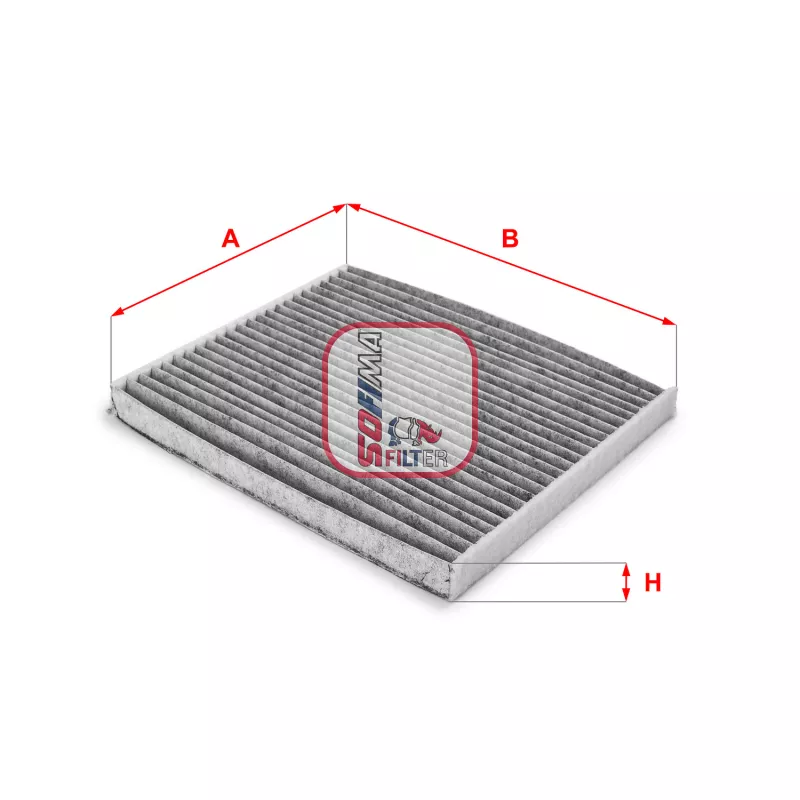 Filtre, air de l'habitacle SOFIMA S 4162 CA