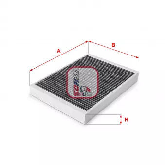 Filtre, air de l'habitacle SOFIMA S 4166 CA