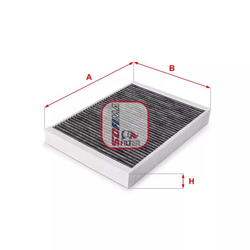 Filtre, air de l'habitacle SOFIMA S 4166 CA