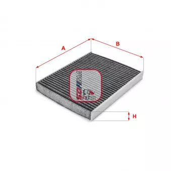 Filtre, air de l'habitacle SOFIMA S 4170 CA