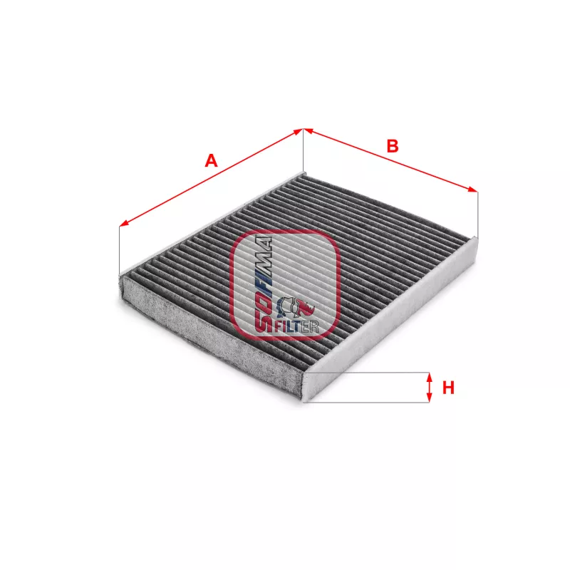 Filtre, air de l'habitacle SOFIMA S 4170 CA