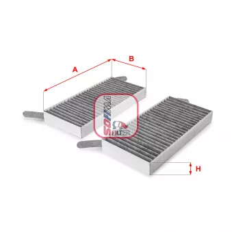 Filtre, air de l'habitacle SOFIMA S 4173 CA