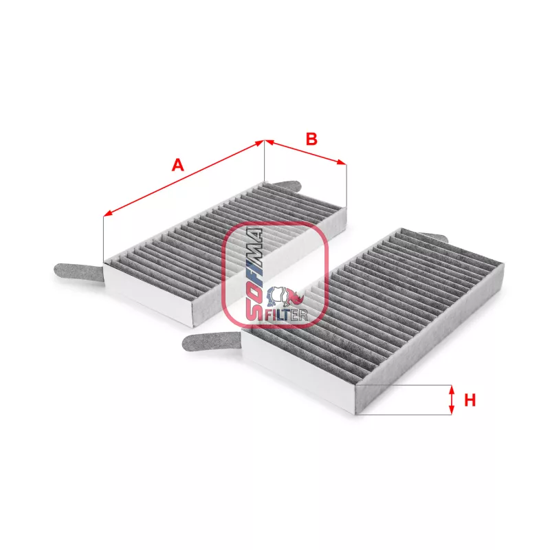 Filtre, air de l'habitacle SOFIMA S 4173 CA