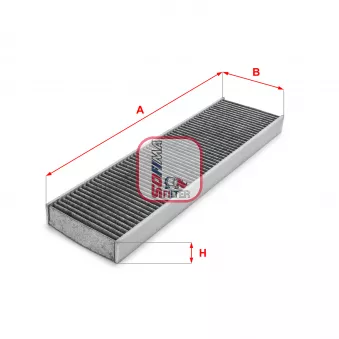 Filtre, air de l'habitacle SOFIMA S 4175 CA