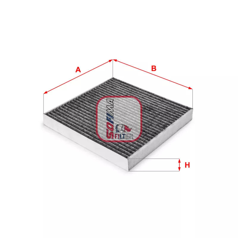 Filtre, air de l'habitacle SOFIMA S 4176 CA